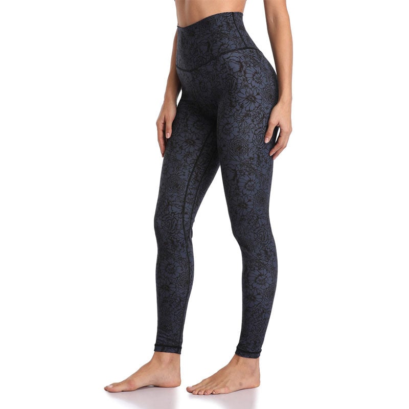 Pantalones Delgados de Yoga Estampados para Mujer para Otoño e Invierno