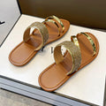 Sandalias Planas de Moda de Verano