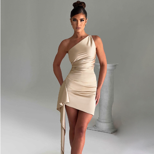 Vestido de Fiesta con Espalda Descubierta
