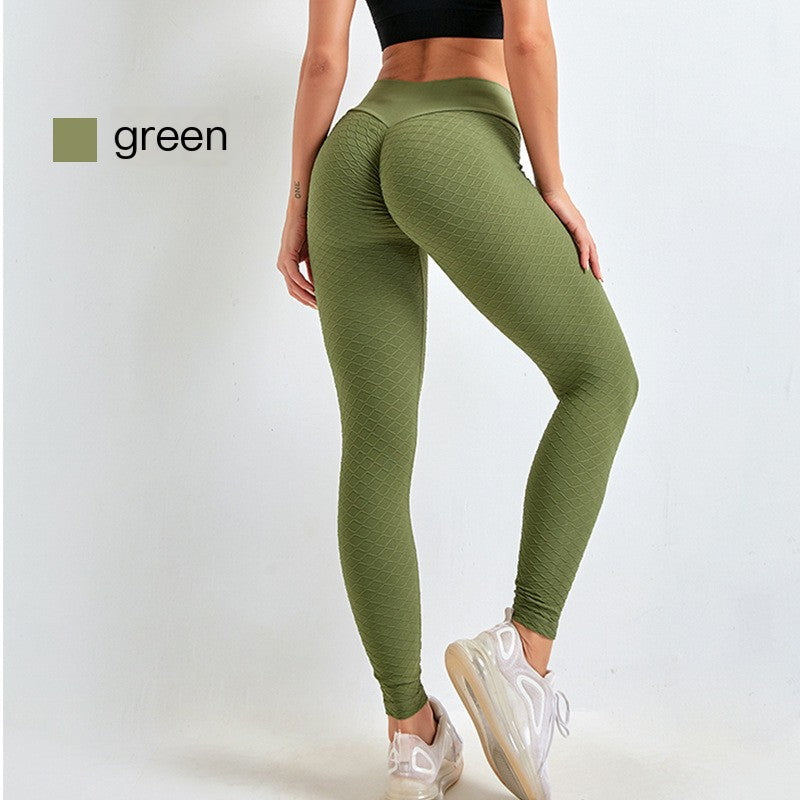 Leggings Elevadores de Glúteos de Cintura Alta Sin Costuras